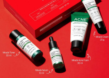 Bộ kit trị mụn some by mi review