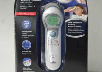 Braun no touch + forehead thermometer review