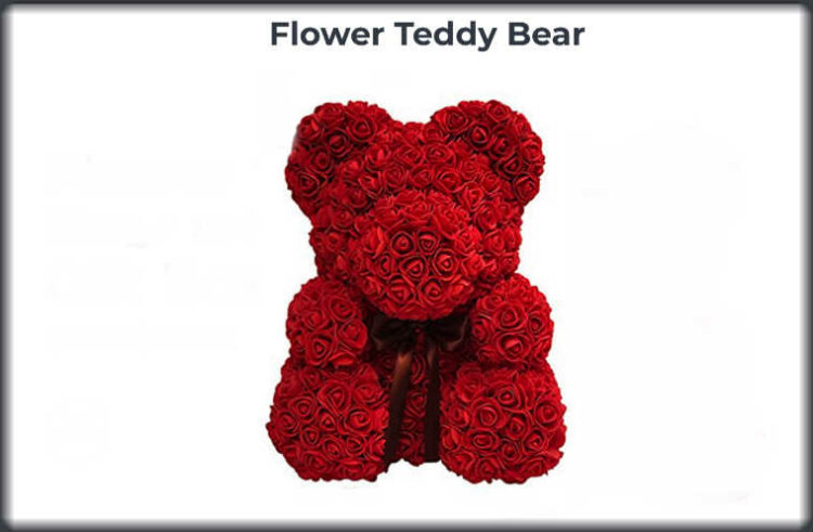 Flower teddy bear review