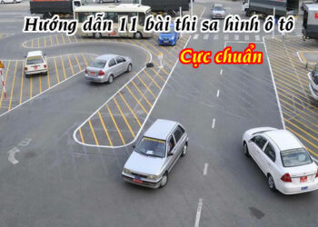 Hướng dẫn 11 bài thi sa hình b1