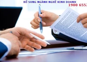 Hướng dẫn bổ sung ngành nghề kinh doanh qua mạng