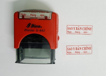 Hướng dẫn cách đóng dấu sao y bản chính