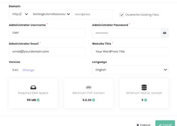 Hướng dẫn cài wordpress