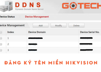 Hướng dẫn đăng ký tên miền hikvision mới nhất