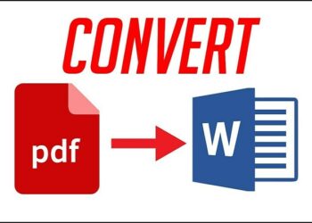 Hướng dẫn đổi pdf sang word