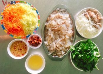 Hướng dẫn làm món nộm sứa