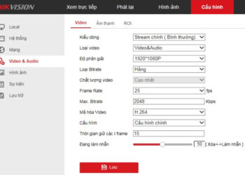 Hướng dẫn lắp đặt hệ thống camera ip hikvision