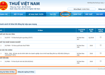 Hướng dẫn nộp thuế môn bài 2020