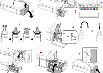 Hướng dẫn sử dụng máy in epson l805