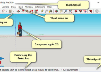 Hướng dẫn sử dụng sketchup 2021