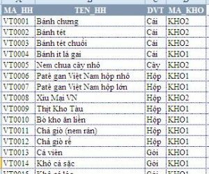 Hướng dẫn tạo userform nhập liệu kết hợp tìm kiếm với