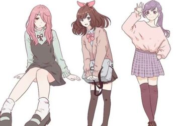 Hướng dẫn vẽ anime nữ đơn giản