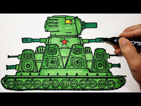 Hướng dẫn vẽ xe tăng