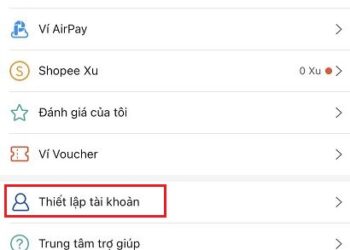 Hướng dẫn xóa tài khoản shopee trên máy tính