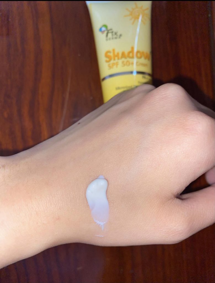 Kem chống nắng fixderma shadow review