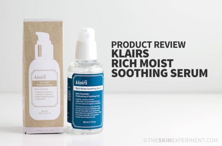 Klair rich moist soothing serum review