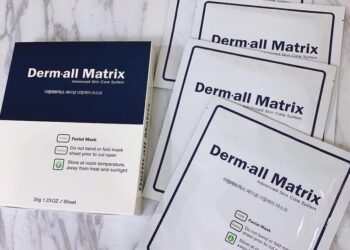 Mặt nạ nâng cơ derm all matrix review