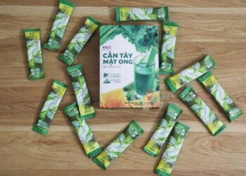 Review bột cần tây mật ong motree