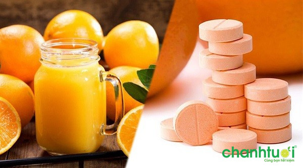 Review các loại vitamin c uống