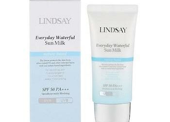 Review kem chống nắng lindsay