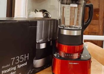 Review máy làm sữa hạt ranbem 735h