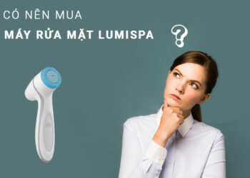 Review máy rửa mặt lumispa