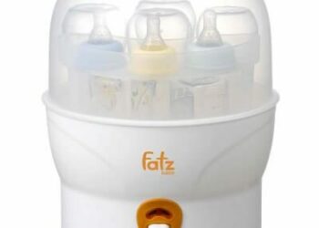 Review máy tiệt trùng bình sữa fatz
