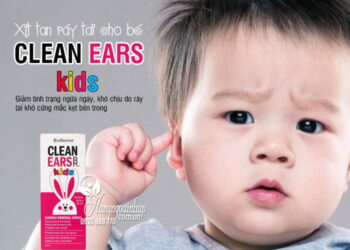 Review xịt tan ráy tai clean ears