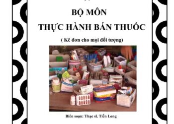 Sách hướng dẫn bán thuốc tây