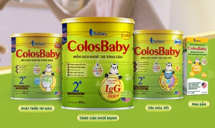 Sữa colosbaby review