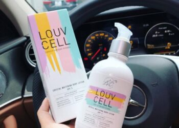 Sữa dưỡng thể louv cell review