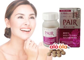 Thuốc uống trị mụn pair của nhật review